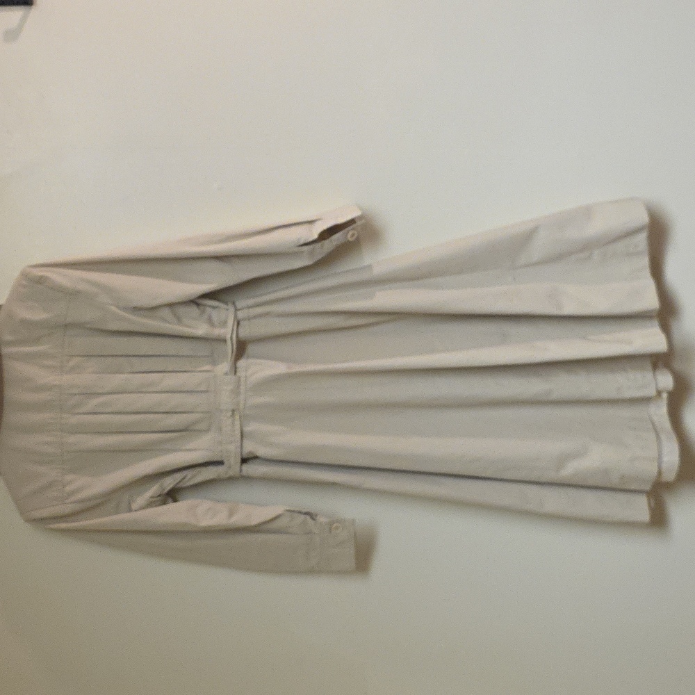 Women's Beige Trench Coat #51 - Picture 5 of 8